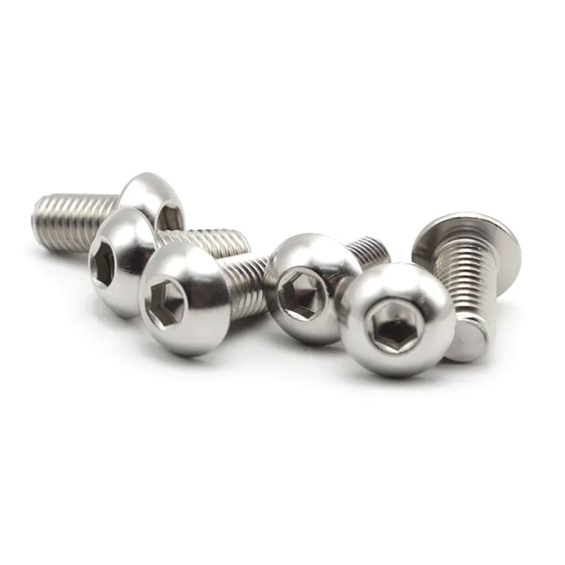 Oțel aliat M5*10, placat cu zinc, șurub cu cap hexagonal