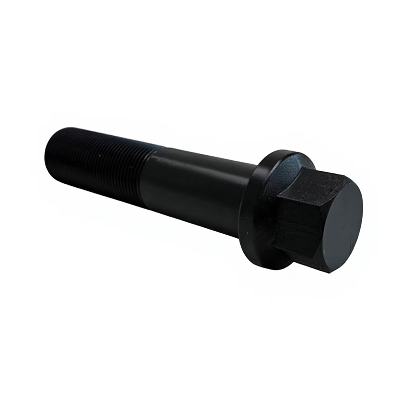 Șuruburi cu flanșă cu cap hexagonal cilindric acoperit cu fosfat M8×100 de oțel aliat de grad 8.8 Șuruburi cu flanșă cu cap hexagonal cilindric acoperit cu fosfat M8×100 de oțel aliat de grad 8.8