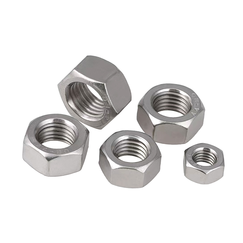 DIN934 M1 SS304 Piulițe hexagonale simple