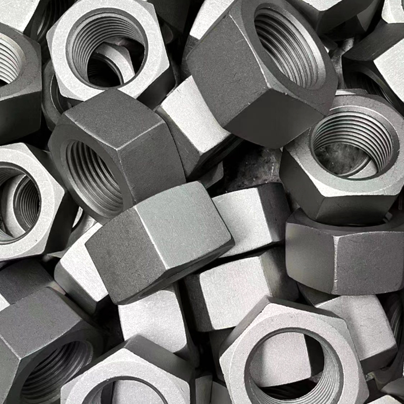 ASTM A194 B7 Piulițe hexagonale grele negre ASTM A194 B7 Piulițe hexagonale grele negre