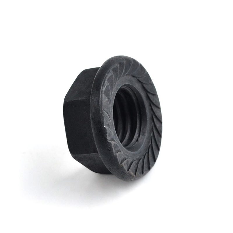 M16-1.5 Piuliță cu flanșă hexagonală placată cu zinc Piulițe antiderapante M16-1.5 Piuliță cu flanșă hexagonală placată cu zinc Piulițe antiderapante