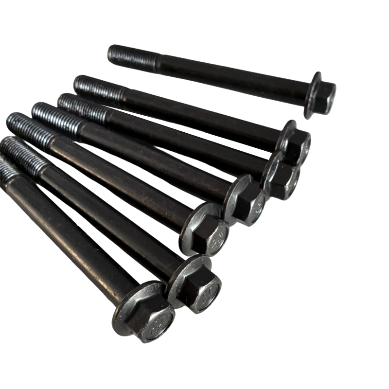 Șuruburi cu flanșă hexagonală din oțel aliat M6*20 galvanizat Șuruburi cu flanșă hexagonală din oțel aliat M6*20 galvanizat
