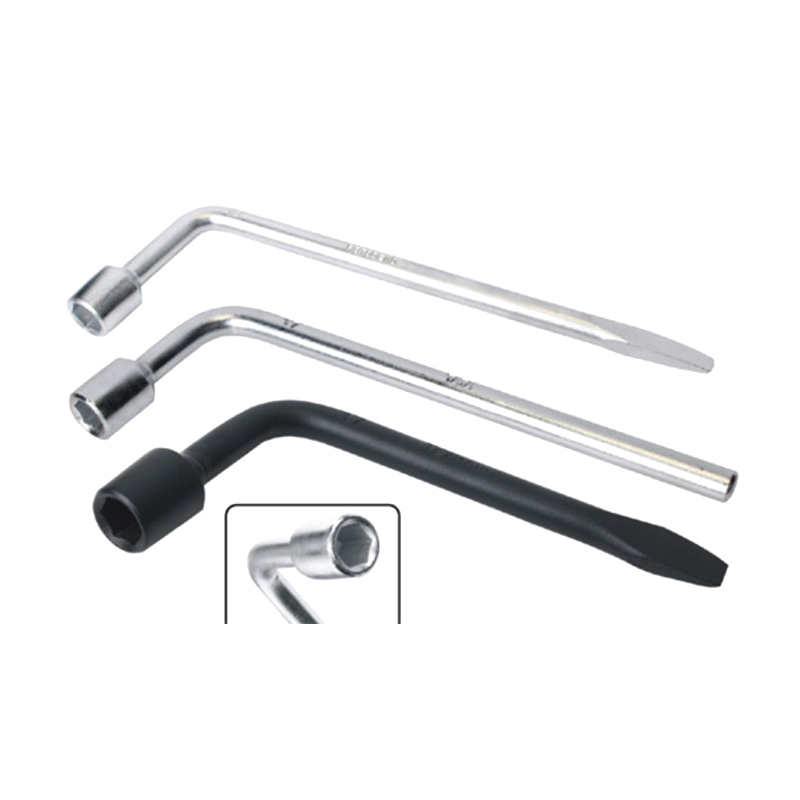 Cheie pentru anvelope de tip L din oțel de 21 mm Cheie pentru anvelope de tip L din oțel de 21 mm