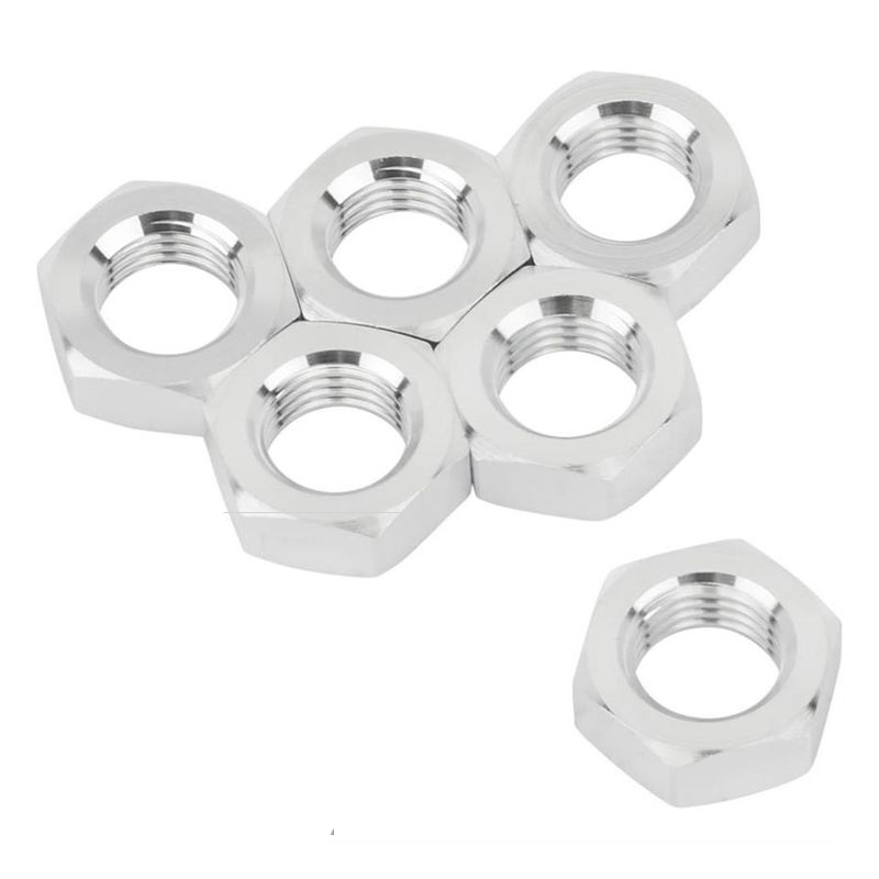 Piulițe hexagonale simple, grele, din oțel inoxidabil 304