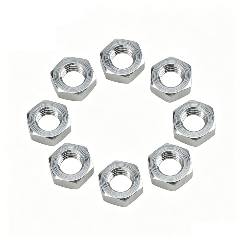 Piulițe hexagonale simple, grele, din oțel inoxidabil 304